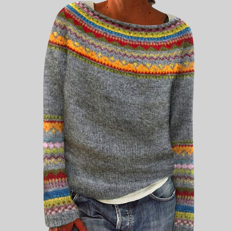 Leevke - Gemütlicher Retro Pullover