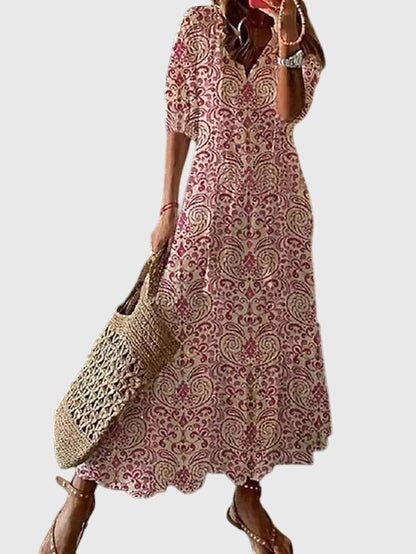 Amalia™ | Boho Vintage Letní Šaty