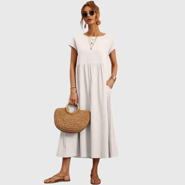 Fenella | Pohodlné midi šaty