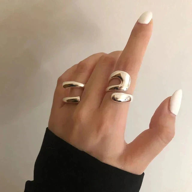 Elegantní nastavitelné prsteny