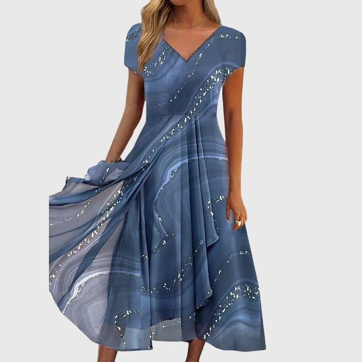Aubrielle™ | Plynulá Midi Šaty