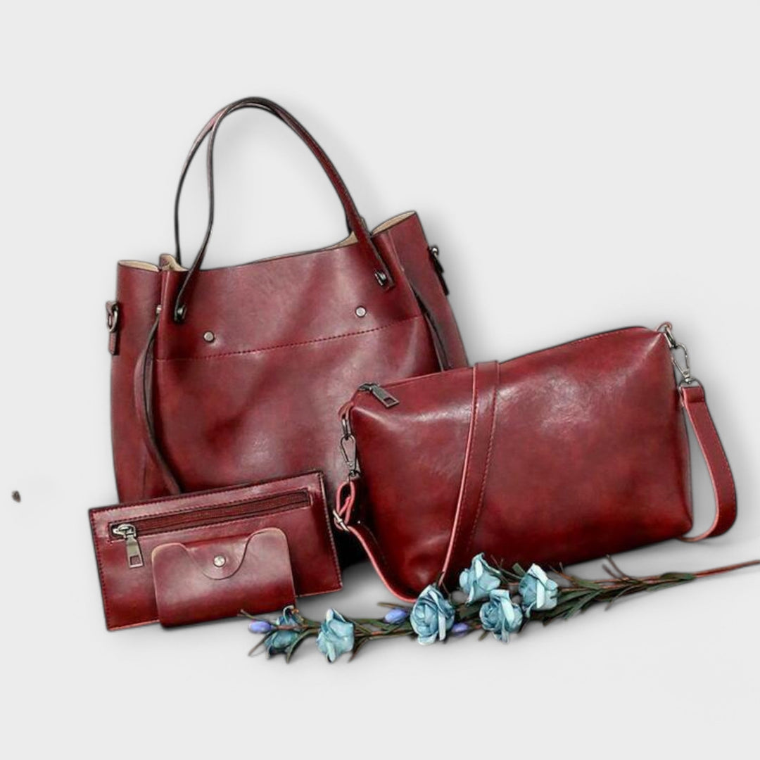 Olivia - Sada Vintage Tašek ve 4 Dílích