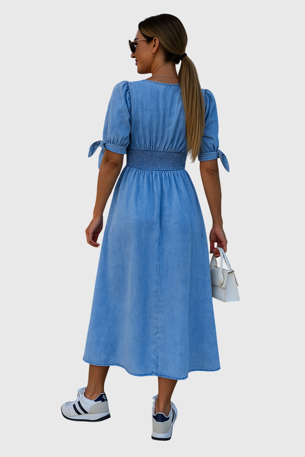 Jacqueline™ | Elegantní Džínové Šaty