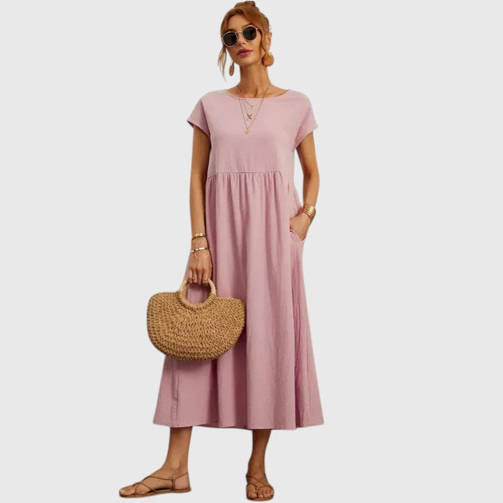Fenella | Pohodlné midi šaty