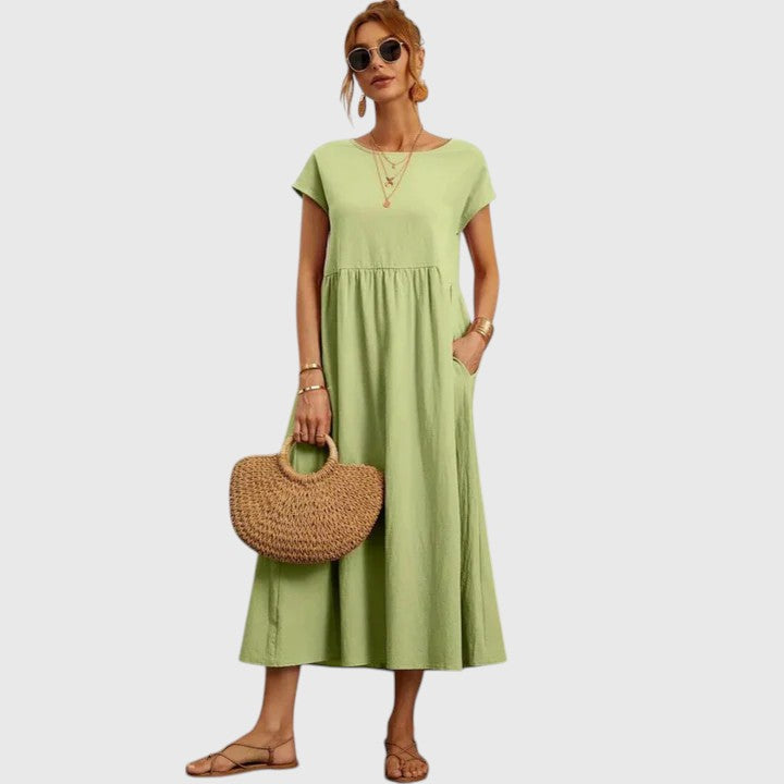 Fenella | Pohodlné midi šaty