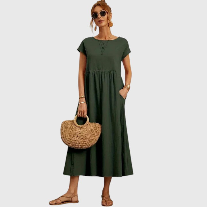 Fenella | Pohodlné midi šaty