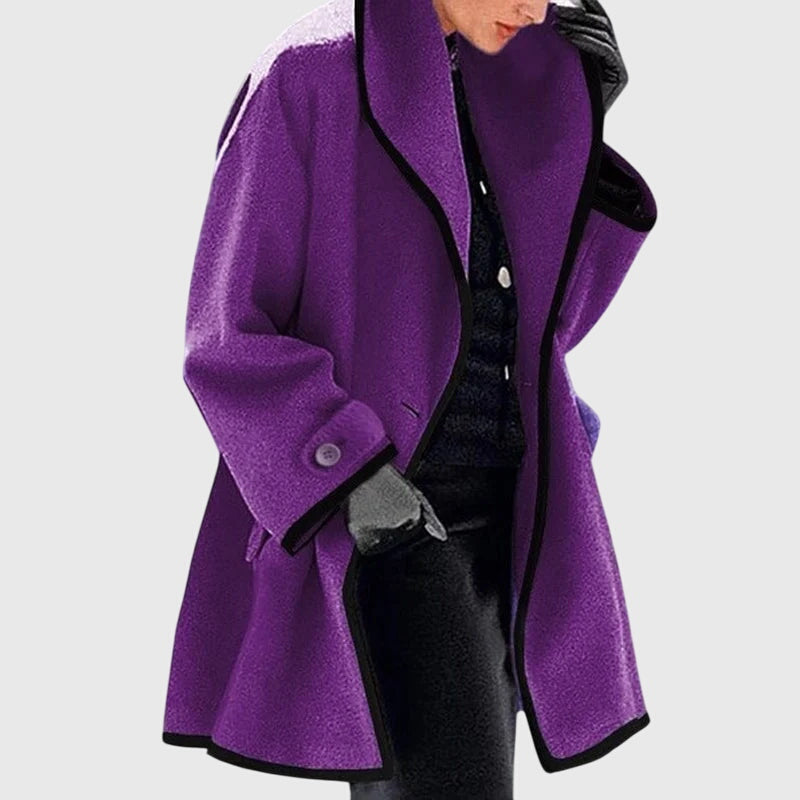 Maria™ - Elegantní a Trendy Fleecová Bunda