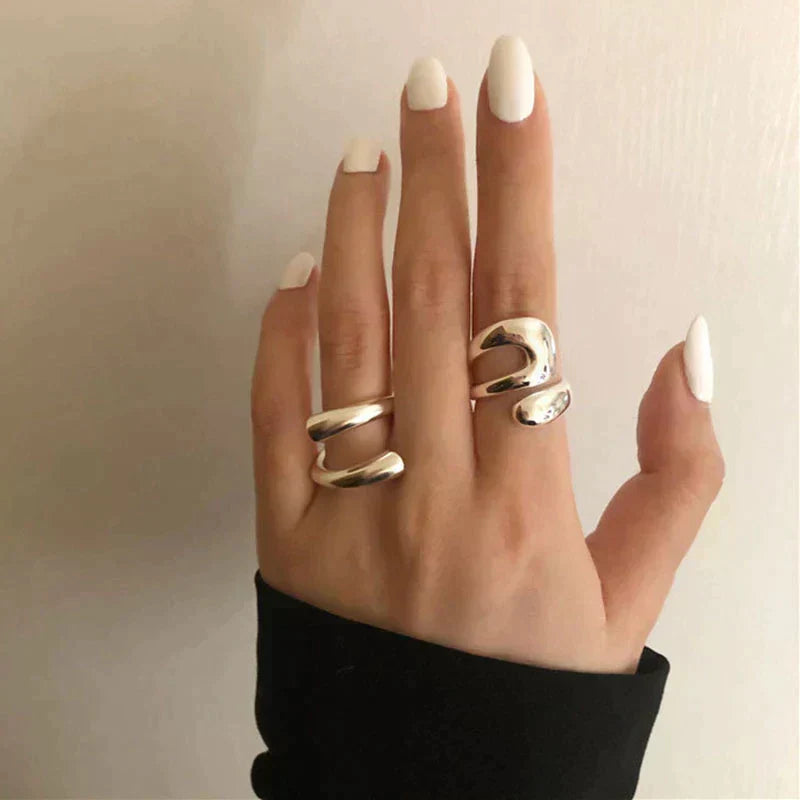 Elegantní nastavitelné prsteny