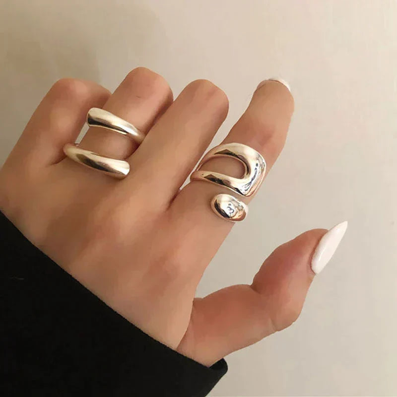 Elegantní nastavitelné prsteny