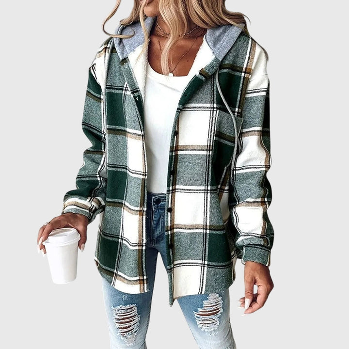 Martina™ | Dámská bunda s knoflíkovým zapínáním a síťovinou