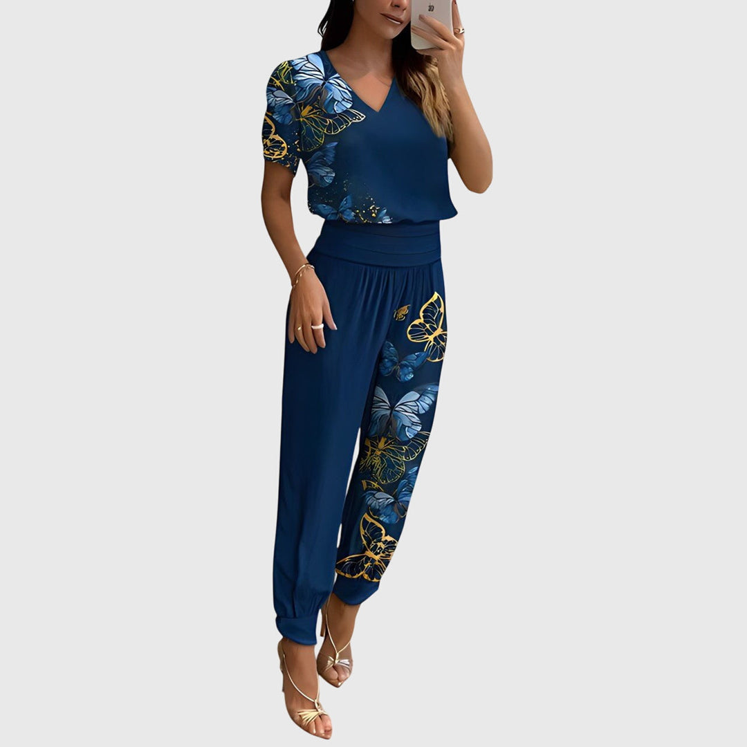 Jennifer™ | Stylová blůza a kalhoty