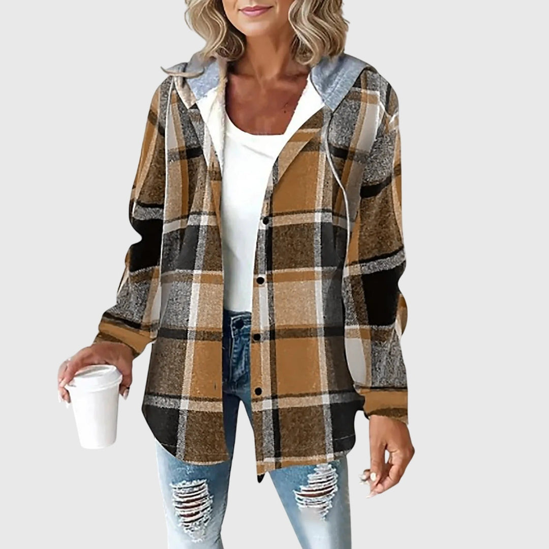 Martina™ | Dámská bunda s knoflíkovým zapínáním a síťovinou