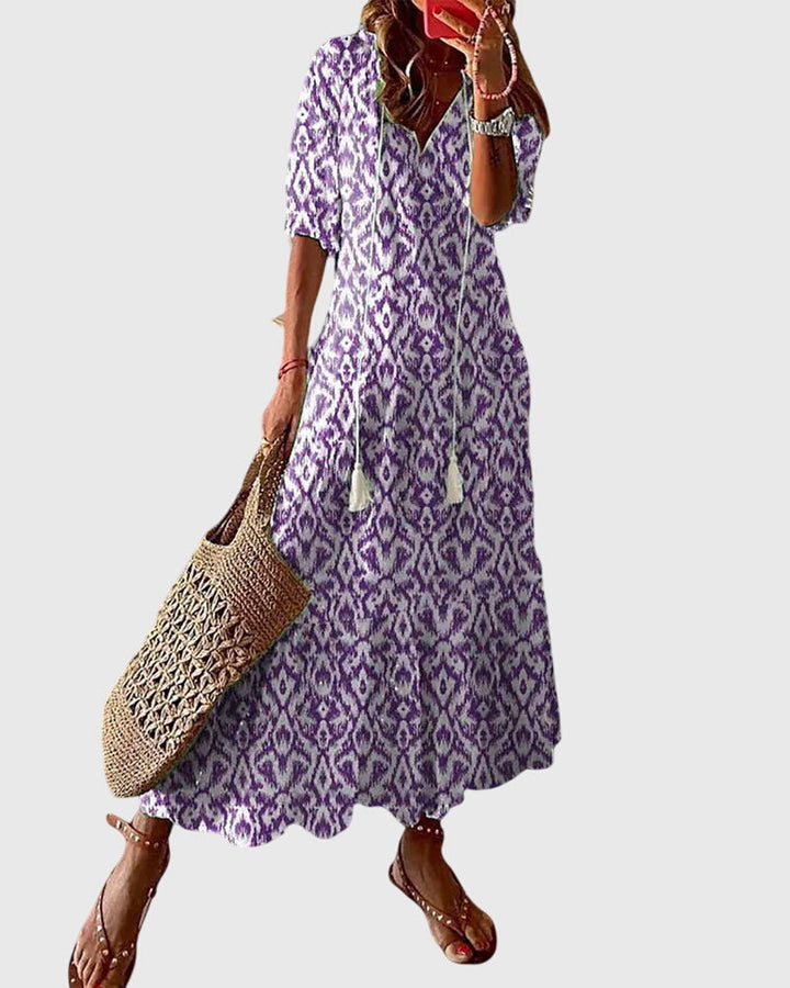 Amalia™ | Boho Vintage Letní Šaty