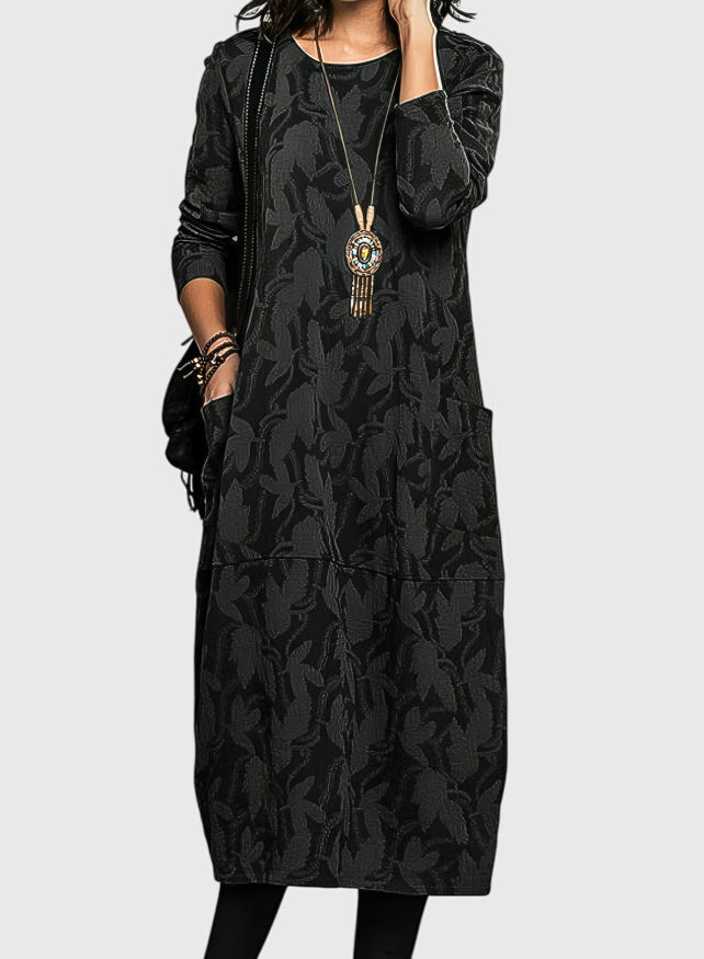 Victoria | Casual Šaty s kulatým výstřihem