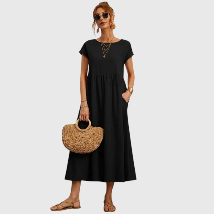 Fenella | Pohodlné midi šaty