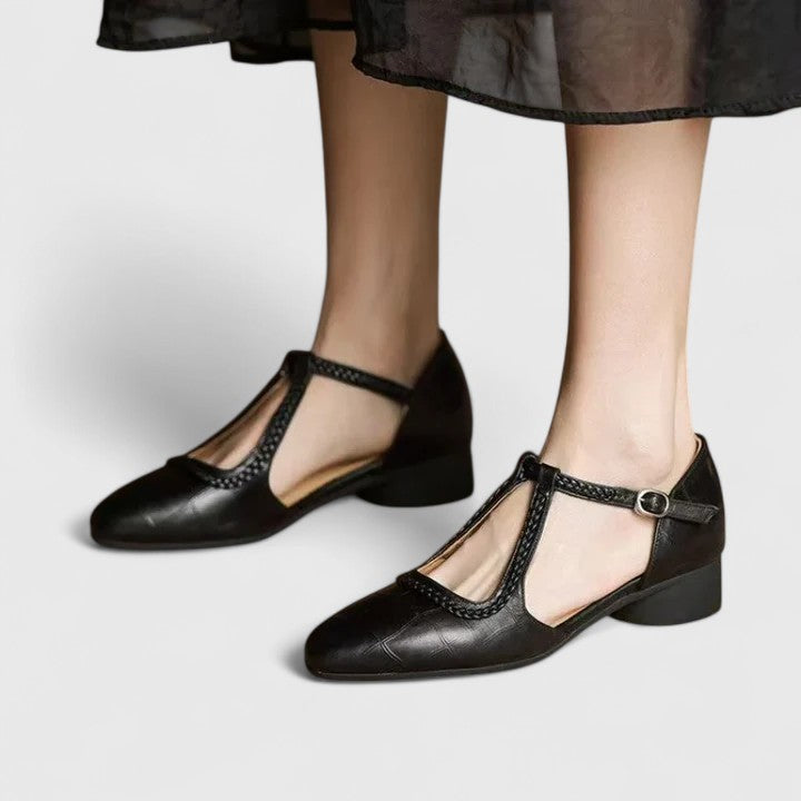 Delphine | Elegantní ploché sandály