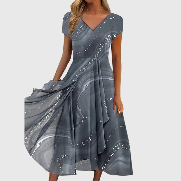Aubrielle™ | Plynulá Midi Šaty