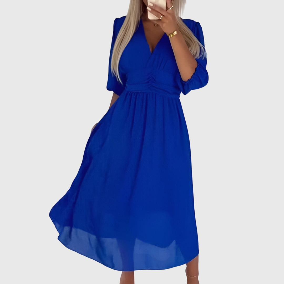 Chloe™ | Lehké hedvábné šifónové šaty