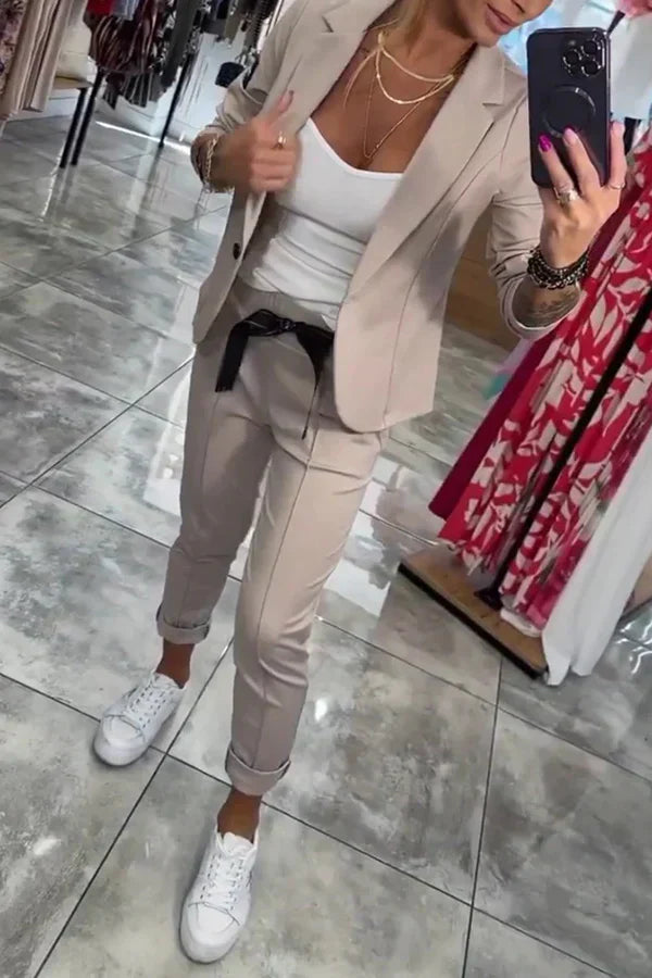 Ariane - Elegantní souprava saka a kalhot