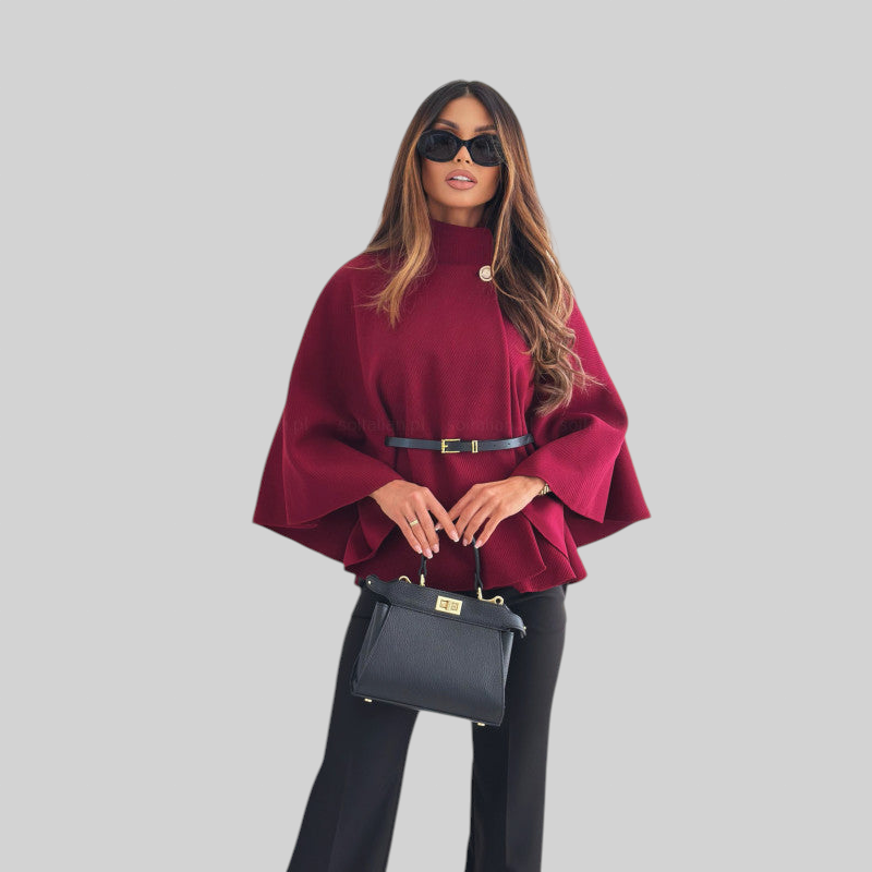 Lea - Elegantní motýlí bunda s páskem