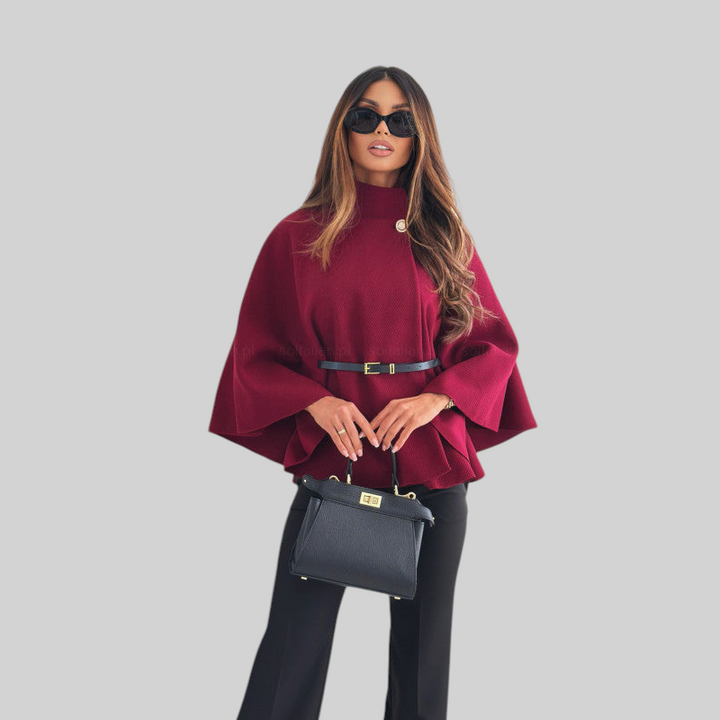 Lea - Elegantní motýlí bunda s páskem