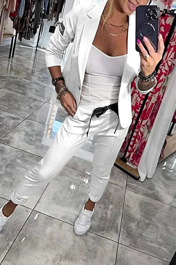 Ariane - Elegantní souprava saka a kalhot